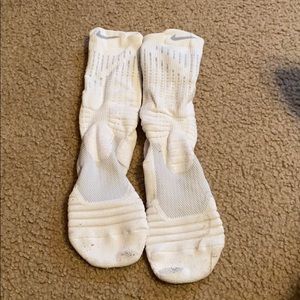 White Nike socks